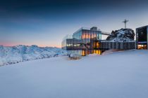 Das ice Q Restaurant im Skigebiet Sölden. • © Bergbahnen Sölden, Rudi Wyhlidal