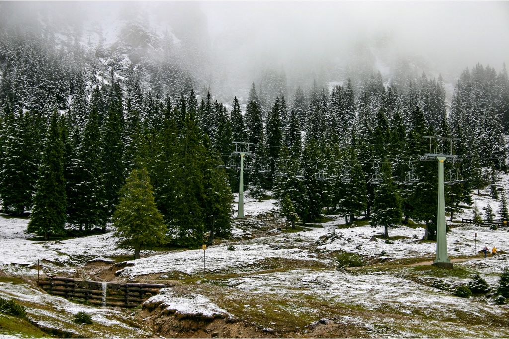 Archivbilder Issentalkopf Sesselbahn Ehrwald - Im Jahr 2014 durch die kuppelbare 6er Sesselbahn Issental ersetzt.  - © alpintreff.de - Christian Schön