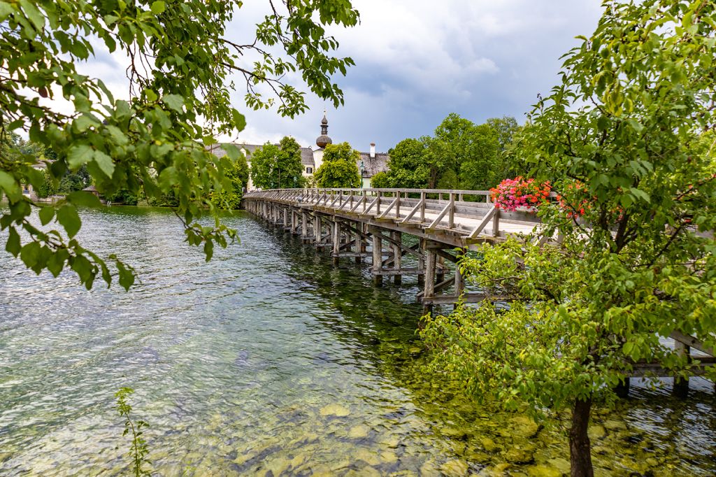 Traunsee Bilder - Sehr idyllisch geht es am Traunsee zu. - © alpintreff.de - Christian Schön