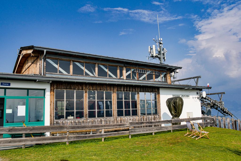 Bergstation - Die Fahrt bis oder von der Bergstation dauert ungefähr vier Minuten. - © alpintreff.de - Christian Schön