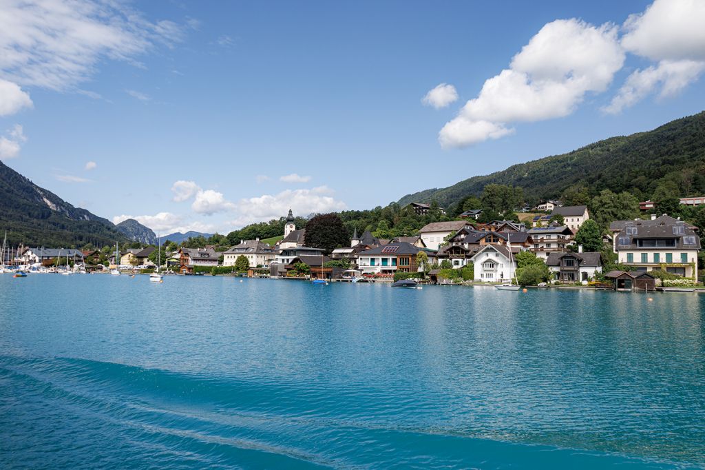 Unterach am Attersee - Bilder - [:11013::Unterach:] am Attersee. - © alpintreff.de - Christian Schön