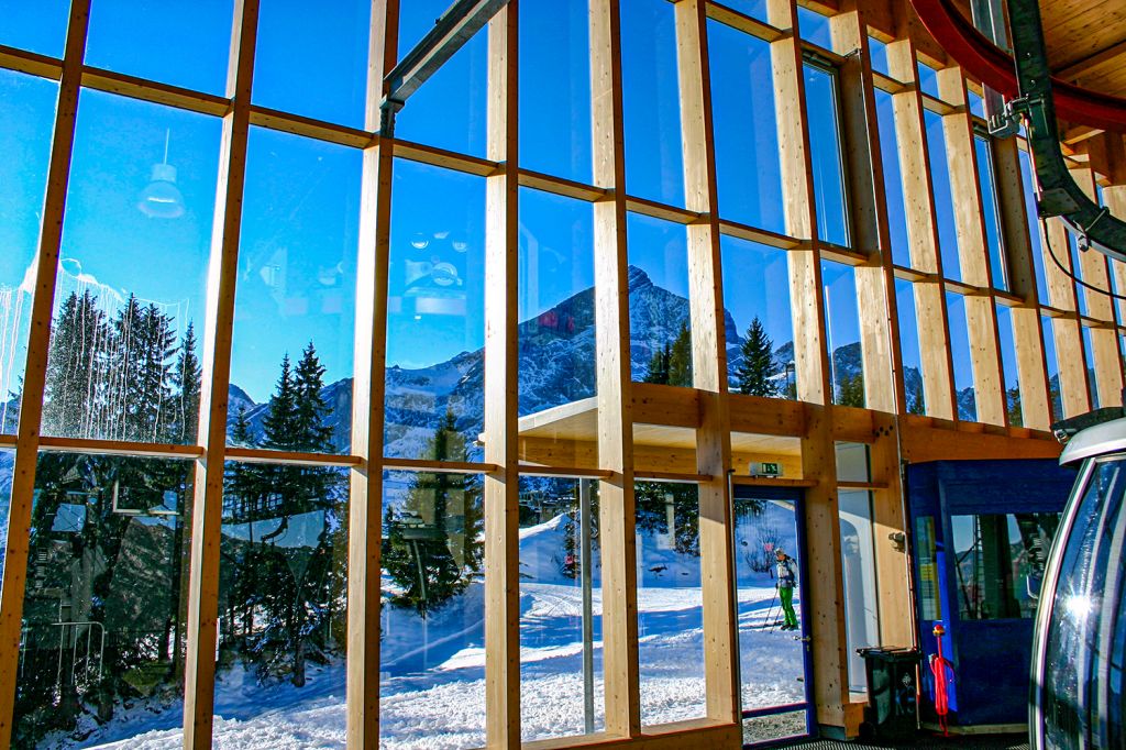 Kreuzeckbahn im Winter - Sie ist sowohl im Sommer als auch im Winter in Betrieb. - © alpintreff.de - Christian Schön Kreuzeckbahn im Winter - Sie ist sowohl im Sommer als auch im Winter in Betrieb. - © alpintreff.de - Christian Schön
