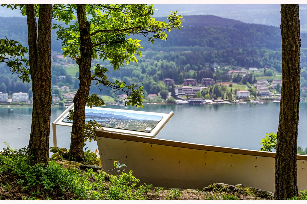 Die paar Höhenmeter... - Dabei überwindest Du herauf und herunter je 167 Höhenmeter. - © Wörthersee Tourismus, Martin Assam