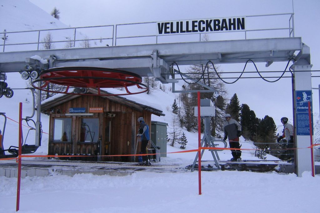 Talstation alte Velilleckbahn Ischgl - An ihrer Stelle wird eine 8er Sesselbahn gebaut. - © Archiv TVB Paznaun-Ischgl Talstation alte Velilleckbahn Ischgl - An ihrer Stelle wird eine 8er Sesselbahn gebaut. - © Archiv TVB Paznaun-Ischgl