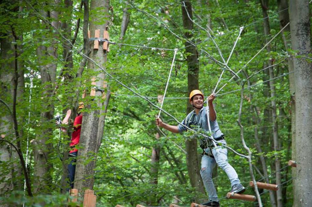 Kletterwald - Modernstes Sicherungsmaterial wird natürlich zur Verfügung gestellt. - © kletterwald.at