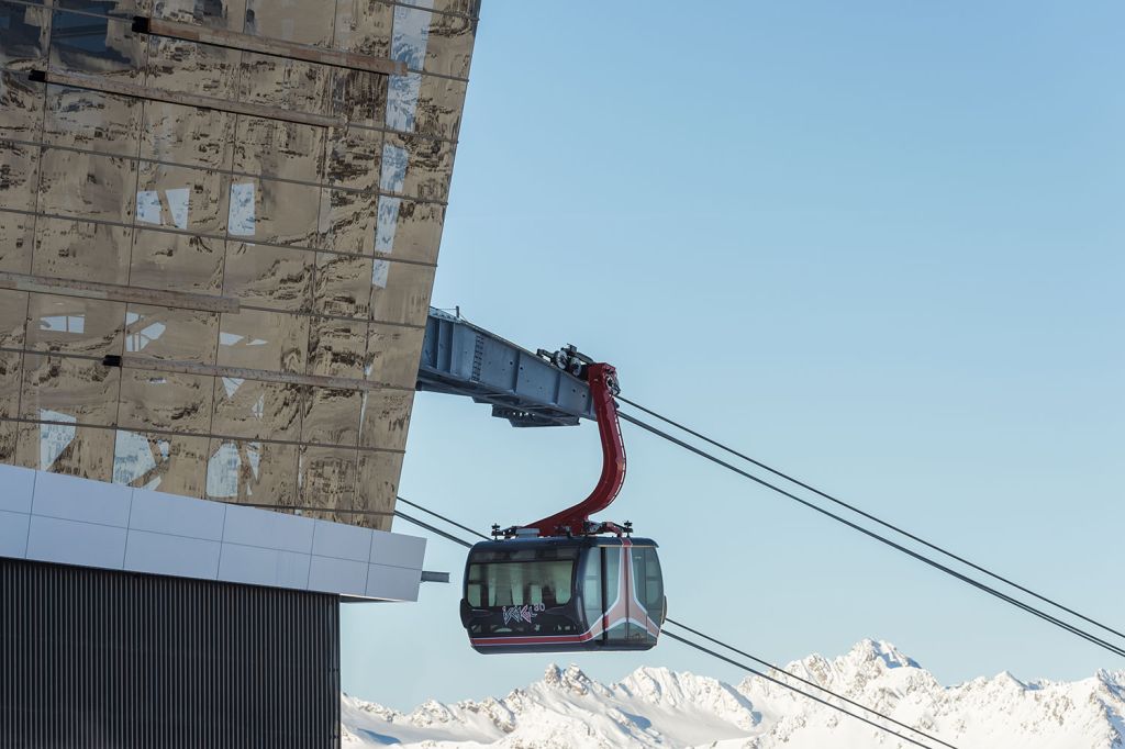 3S Pardatschgratbahn in Ischgl - Bilder der 3S-Pardatschgratbahn (A2) - © TVB Paznaun - Ischgl