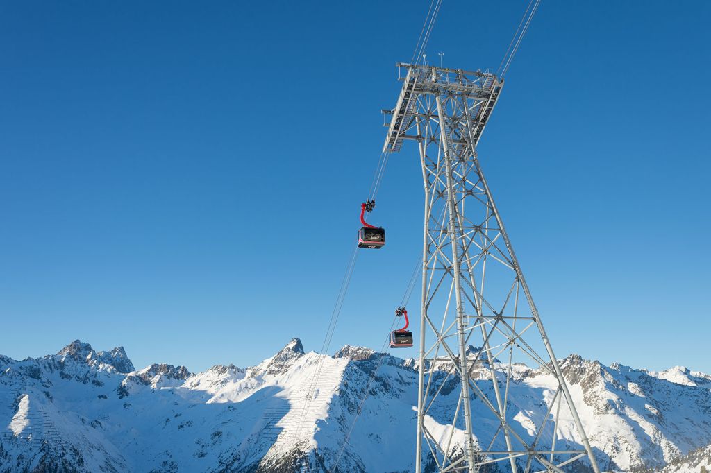 3S Pardatschgratbahn in Ischgl - Bilder der 3S-Pardatschgratbahn (A2) - © TVB Paznaun - Ischgl