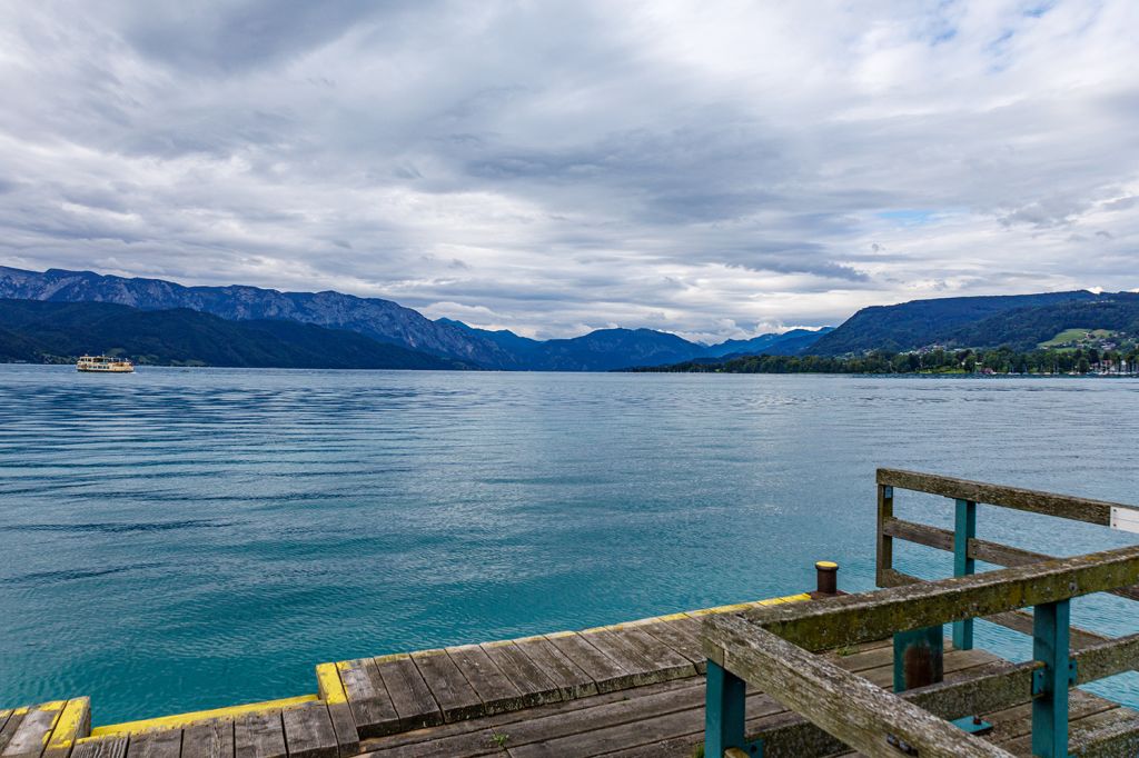 Der See Attersee - Oberösterreich - Hinsetzen und genießen am Attersee. - © alpintreff.de - Christian Schön