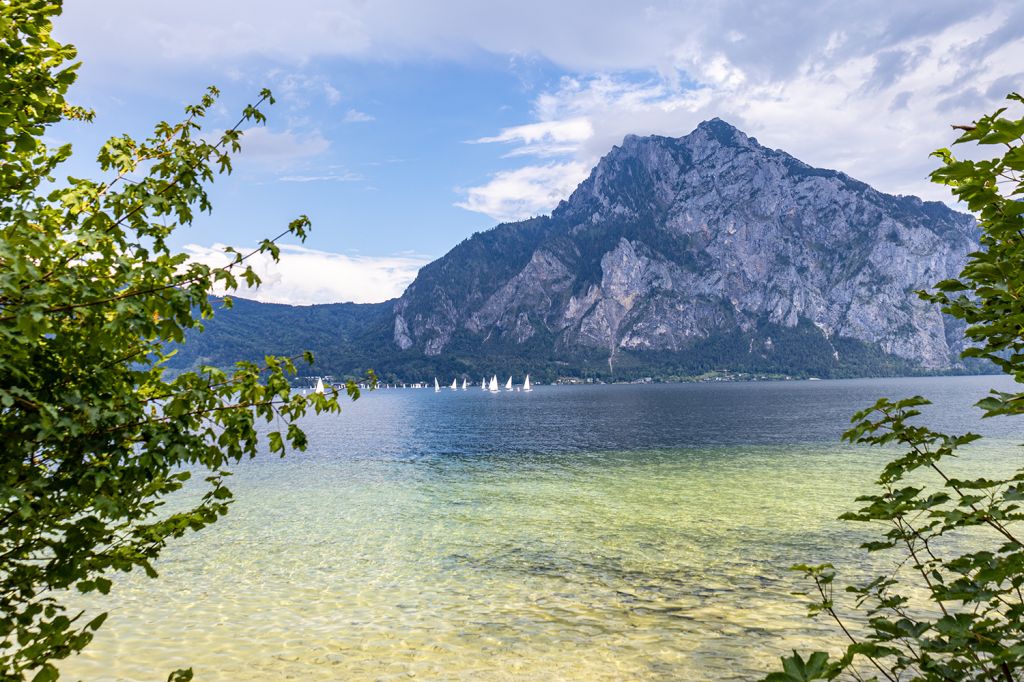 Traunsee Schifffahrt - Auf dem Traunsee verkehrt die Traunsee-Schifffahrt. - © alpintreff.de - Christian Schön