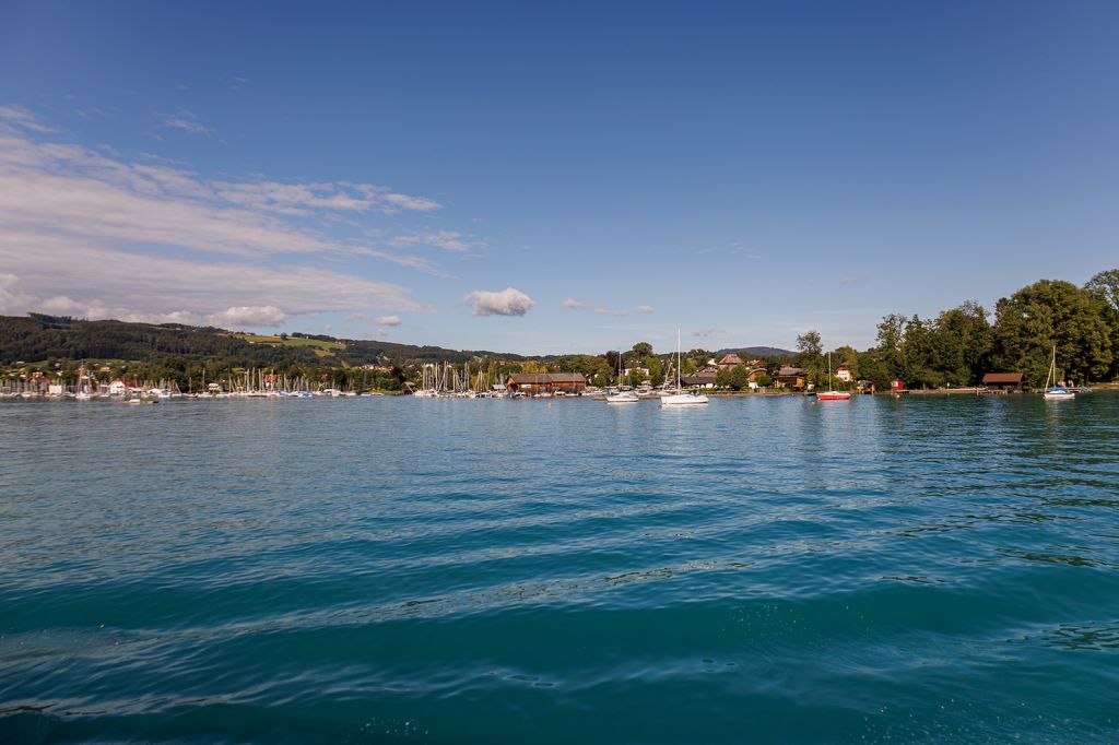 Bilder vom Attersee in Oberösterreich - Früher war der See übrigens auch unter dem Namen Kammersee geläufig, der sich auf das Salzkammergut bezog. - © alpintreff.de - Christian Schön Bilder vom Attersee in Oberösterreich - Früher war der See übrigens auch unter dem Namen Kammersee geläufig, der sich auf das Salzkammergut bezog. - © alpintreff.de - Christian Schön