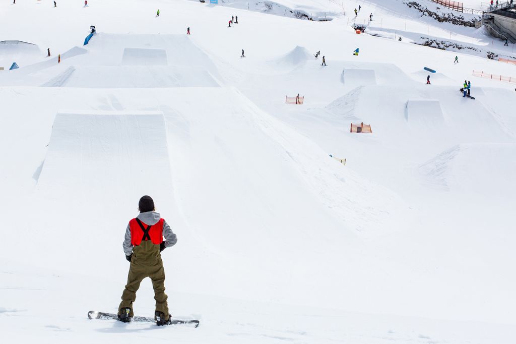 Snowpark Penken Mayrhofen - Der PenkenPark bietet Abwechslung für den ganzen Tag. - © Mayrhofner Bergbahnen