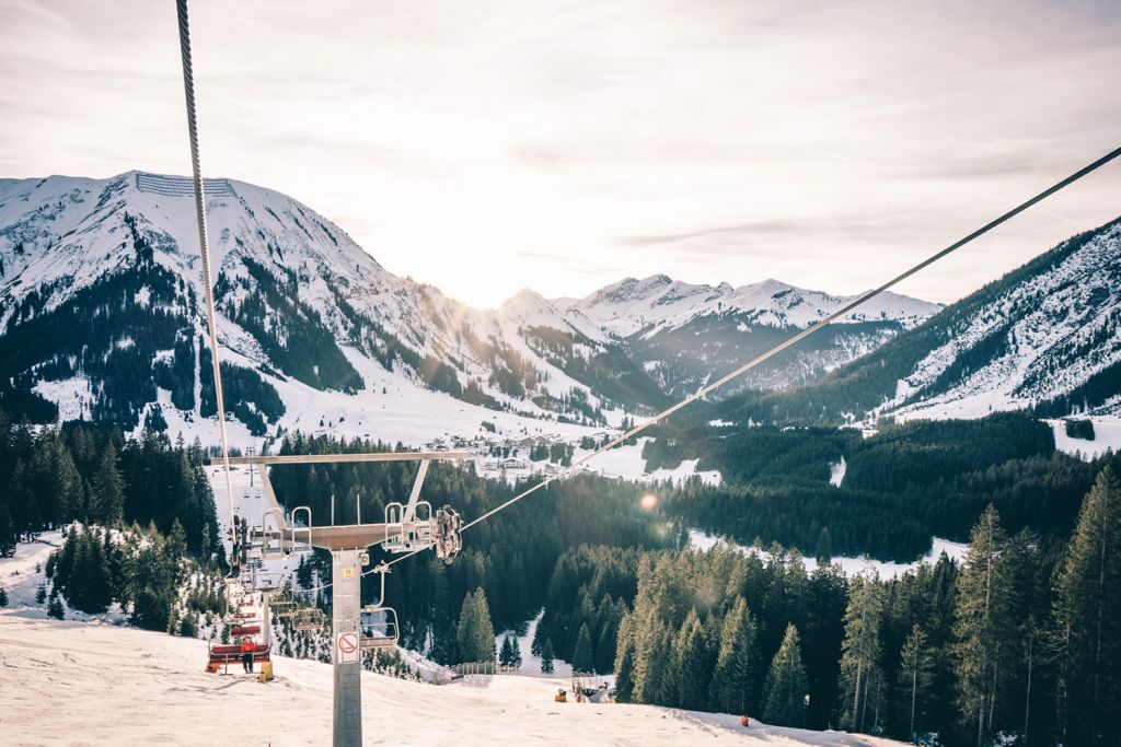 Höhenunterschied - Auf der Fahrt legst Du einen Höhenunterschied von 308 Metern zurück. - © Bergbahnen Berwang, Geheimtipp München