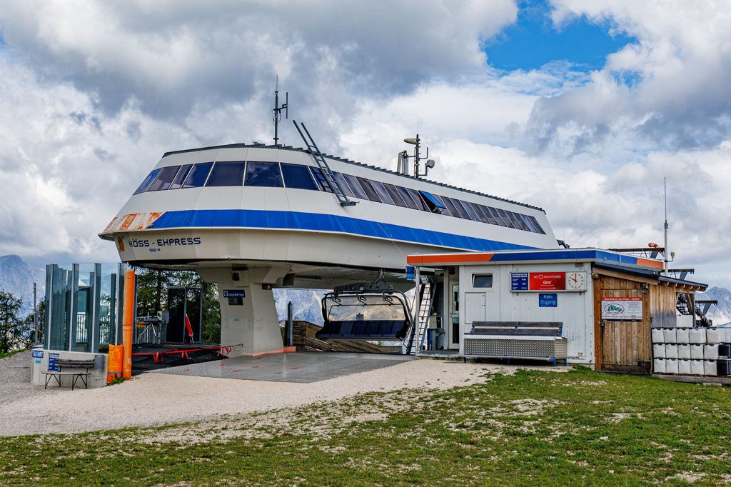 Höss-Express Hinterstoder - Der Höss-Express wurde im Jahr 1999 gebaut. - © alpintreff.de - Christian Schön