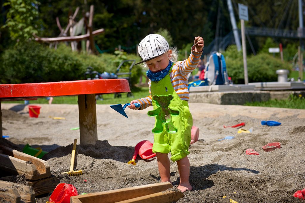 skywalk allgäu - Da möchten die Kinder bestimmt nicht mehr weg.  - © skywalk allgäu gemeinnützige GmbH 