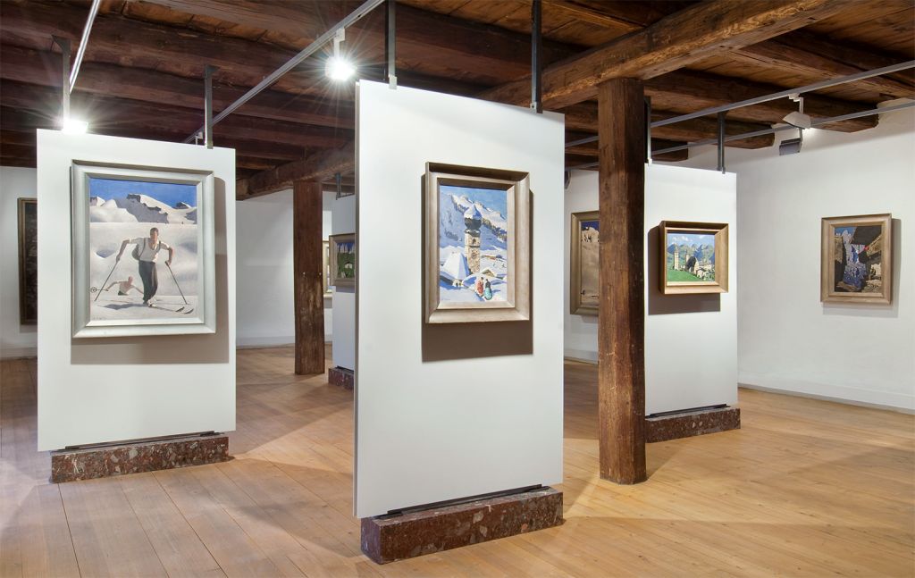Museum - Kitzbühel - Die in den 1920er Jahren entstandenen Gemälde Alfons Walde stehen bis heute für Wintersport und Winterlandschaft in Kitzbühel und Tirol. - © Lazzari, Kitzbühel Museum - Kitzbühel - Die in den 1920er Jahren entstandenen Gemälde Alfons Walde stehen bis heute für Wintersport und Winterlandschaft in Kitzbühel und Tirol. - © Lazzari, Kitzbühel