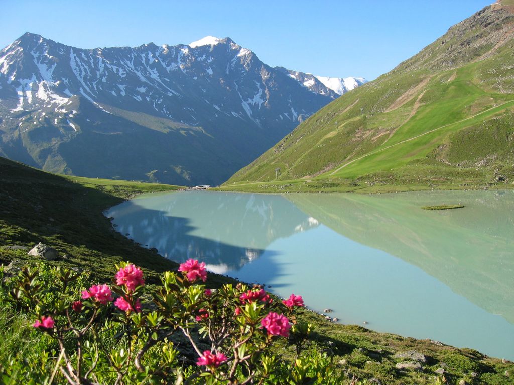 Rifflsee - Pitztal - Der Rifflsee liegt auf 2.232 Metern Seehöhe. - © Pitztaler Gletscher, Thomas Götsch