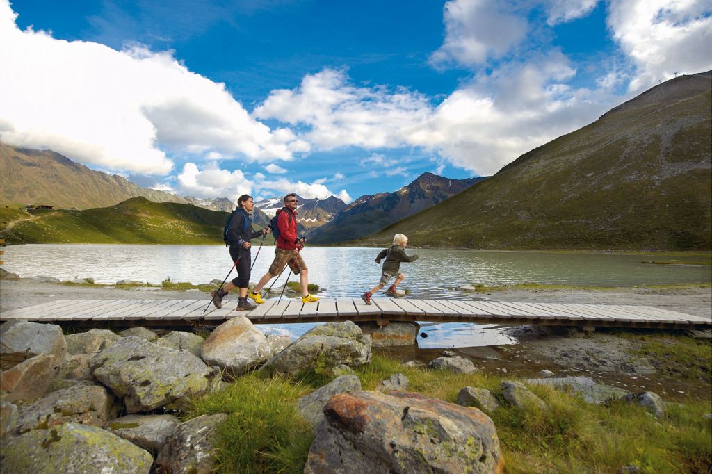 Rifflsee - Pitztal - Auch mit Kindern ist er machbar. - © Pitztaler Gletscher