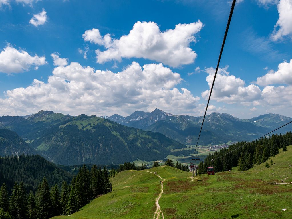 Bergfahrt zum Füssener Jöchle - Talblick während der Bergfahrt zum Füssener Jöchle - © alpintreff.de / christian schön Bergfahrt zum Füssener Jöchle - Talblick während der Bergfahrt zum Füssener Jöchle - © alpintreff.de / christian schön