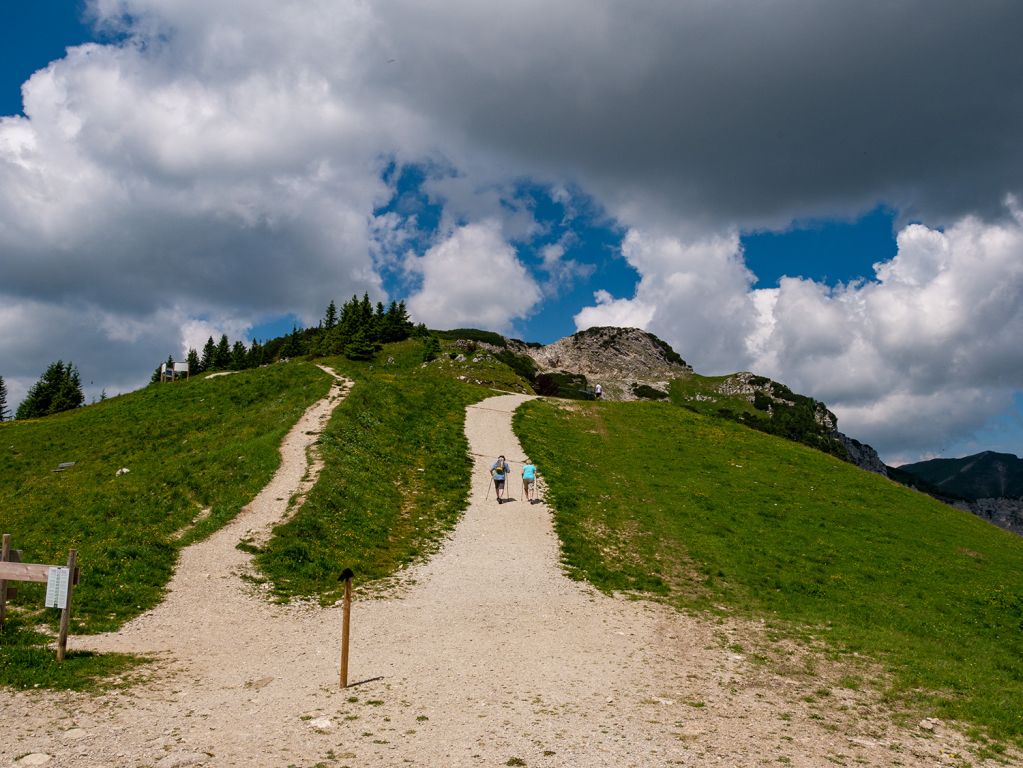 Noch ein Blick zurück - Und als letztes nochmal ein Blick zurück in die Bergwelt. - © alpintreff.de / christian schön