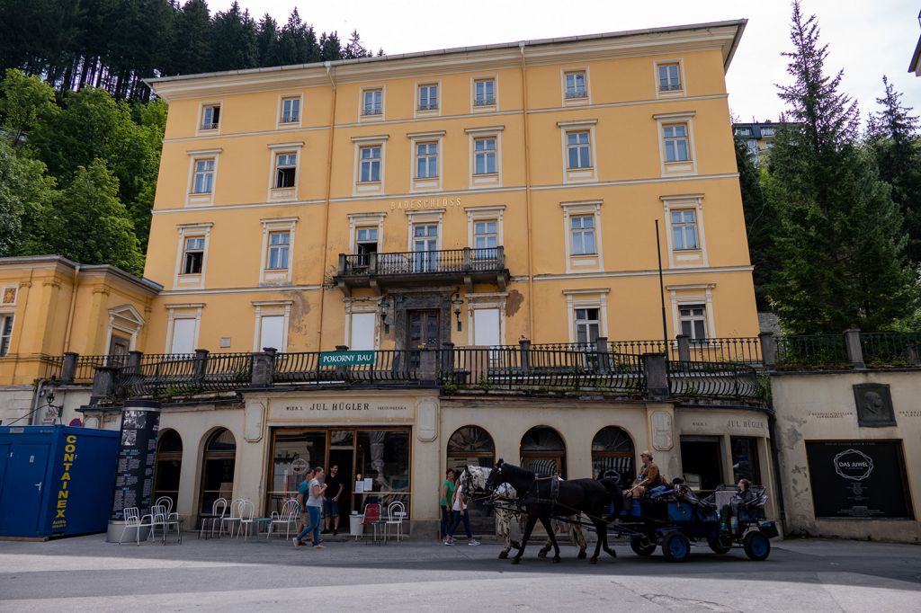 Bad Gastein - Hier leider noch nicht. Eigentlich schade für das altehrwürdige Badeschloss, in dem der erste deutsche Kaiser, Wilhelm I., bei seinen alljährlichen Badekuren nächtigte.  - © alpintreff.de / christian Schön