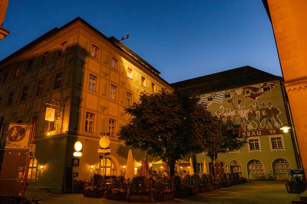 Bad Reichenhall - Das Bürgerbräu in Bad Reichenhall.  - © alpintreff.de - Christian Schön