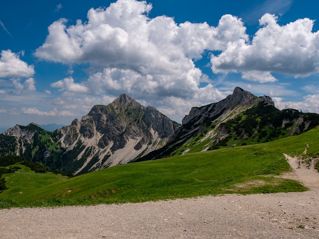 Füssener Jöchle in Grän - Bergwelten am Füssener Jöchle in Grän - © alpintreff.de / christian schön