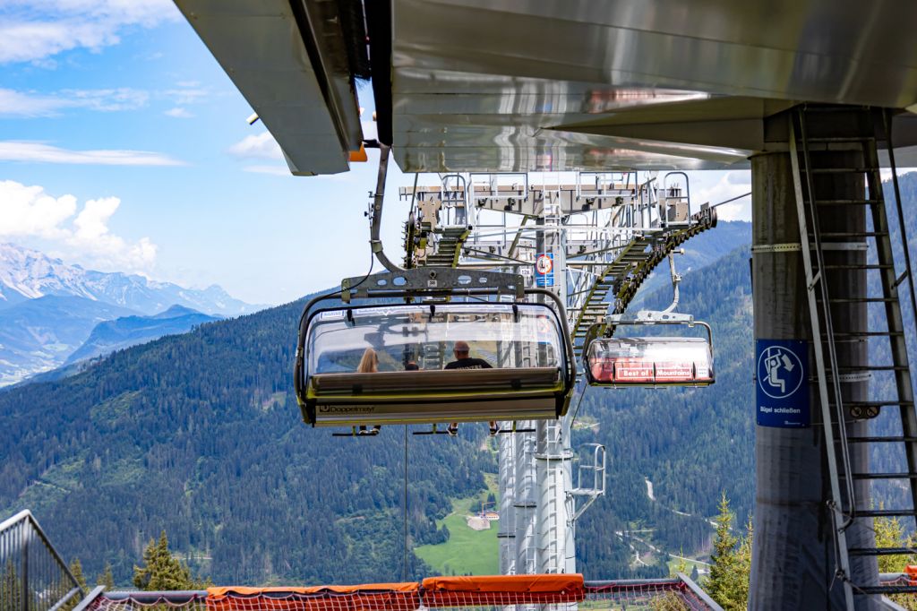 Star Jet 1 - Flachau - Bergbahn-Bilder - Die Sesselbahn wurde im Jahr 2001 gebaut. - © alpintreff.de - Christian Schön