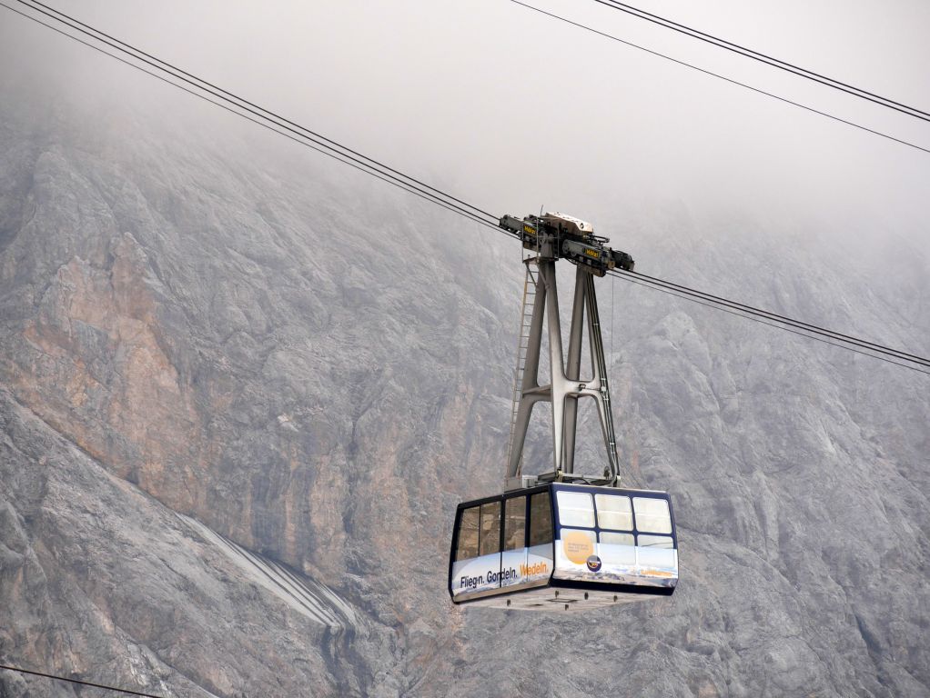 Gletscherbahn Zugspitze - Auch heute, fast 30 Jahre später ist diese Lösung noch ausreichend. - © alpintreff.de / christian Schön