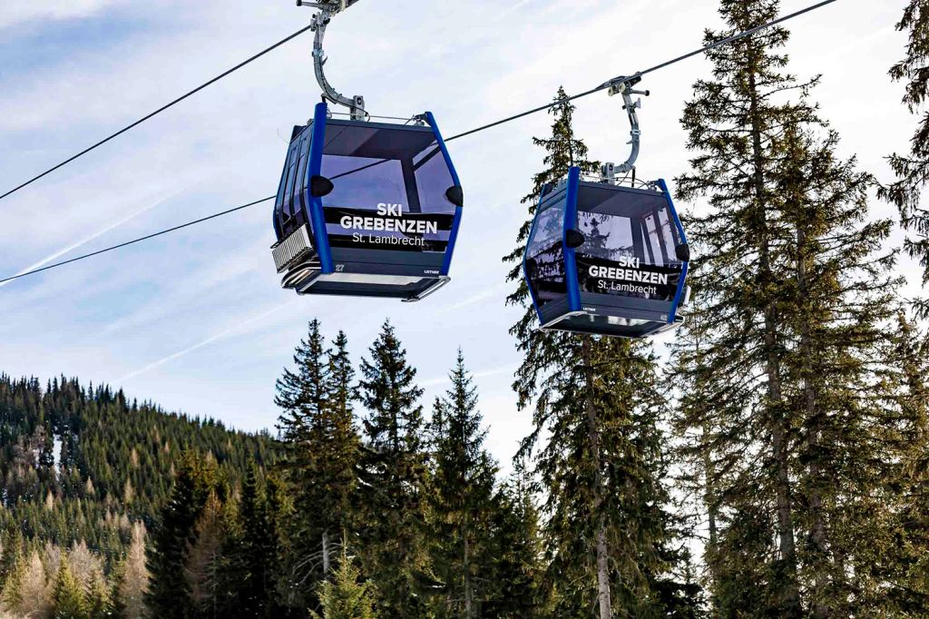 Gondelbahn Greben10 - Impressionen der neuen Gondelbahn Greben10 im Skigebiet Grebenzen - © Mediahome Werbeagentur Gondelbahn Greben10 - Impressionen der neuen Gondelbahn Greben10 im Skigebiet Grebenzen - © Mediahome Werbeagentur