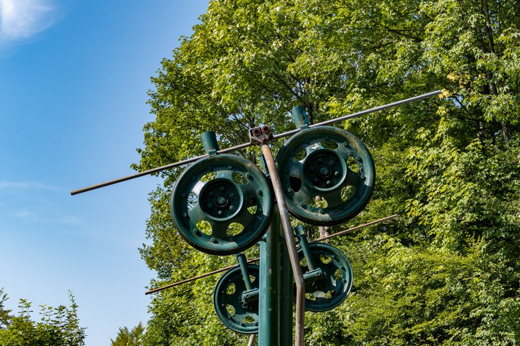 Herzogstandbahn am Walchensee - Besonders bei den Stützenrollen kommen alte Erinnerungen auf. - © alpintreff.de / christian Schön