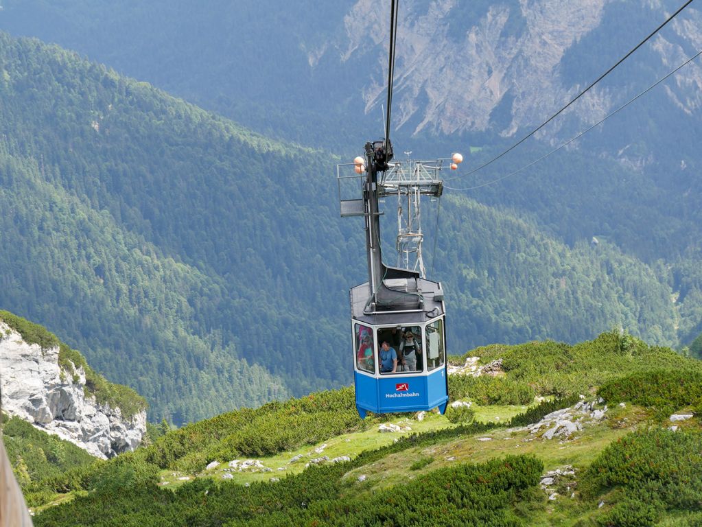 Hochalmbahn Garmisch-Partenkirchen - Impressionen der Hochalmbahn. - © alpintreff.de / christian Schön