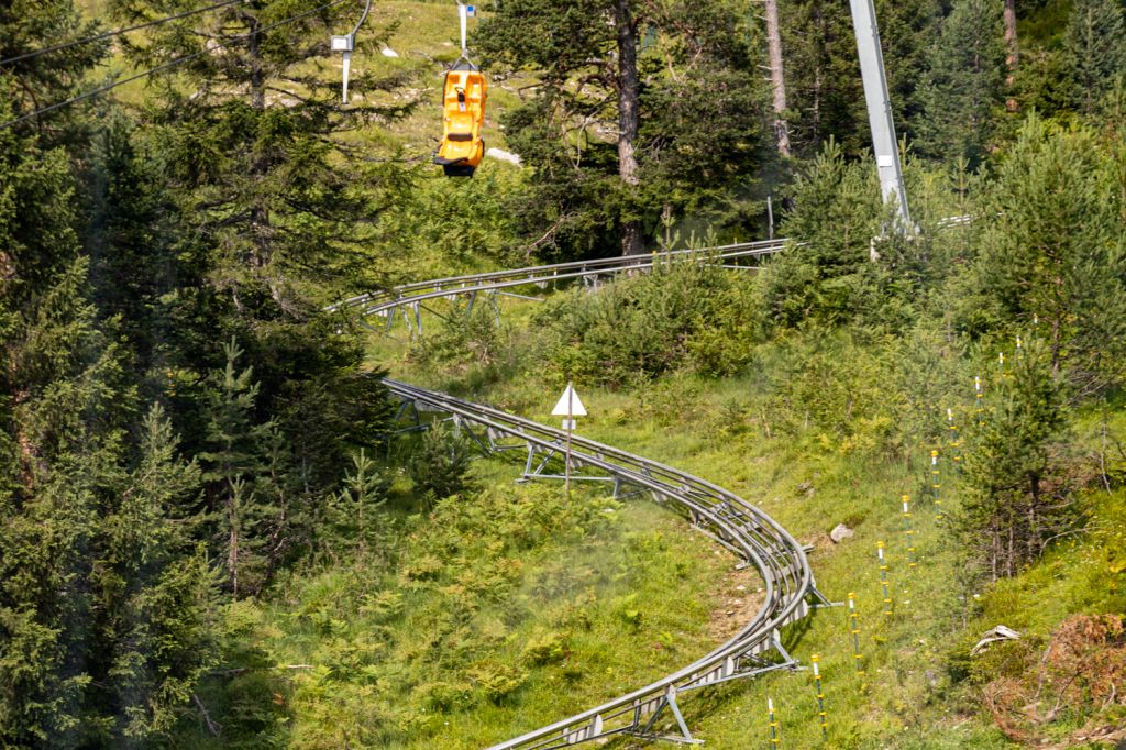 Alpine Coaster - Imst - Tirol - Bilder - In Imst -genauer: Hoch-Imst- gibt es etwas Feines, und zwar einen Alpine Coaster. Direkt beim Family-Park geht es los.  - © alpintreff.de - Christian Schön