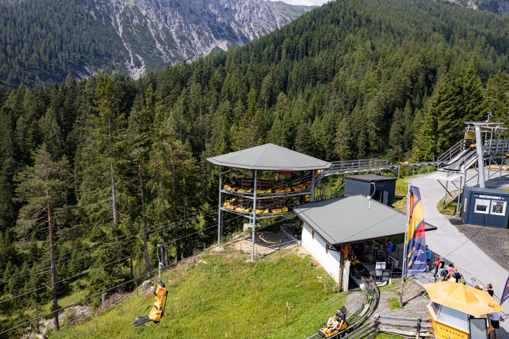 Alpine Coaster - Imst - Tirol - Bilder - Der Start. - © alpintreff.de - Christian Schön