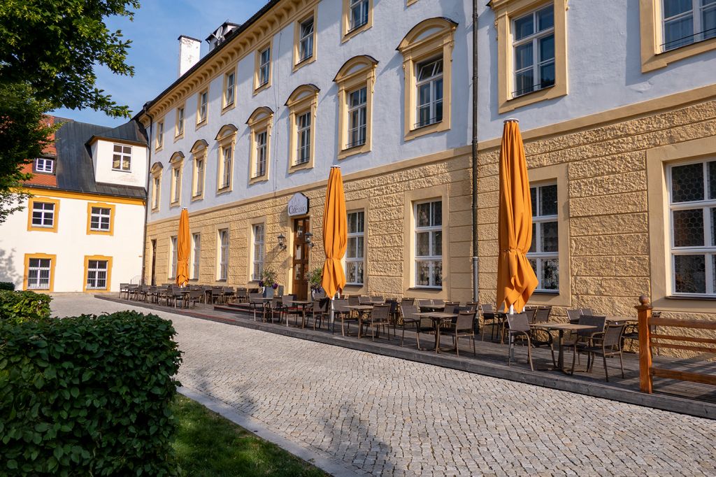 Kloster Ettal - Cafe 1330 - Hier noch mal das Cafe 1330 - © alpintreff.de / christian Schön