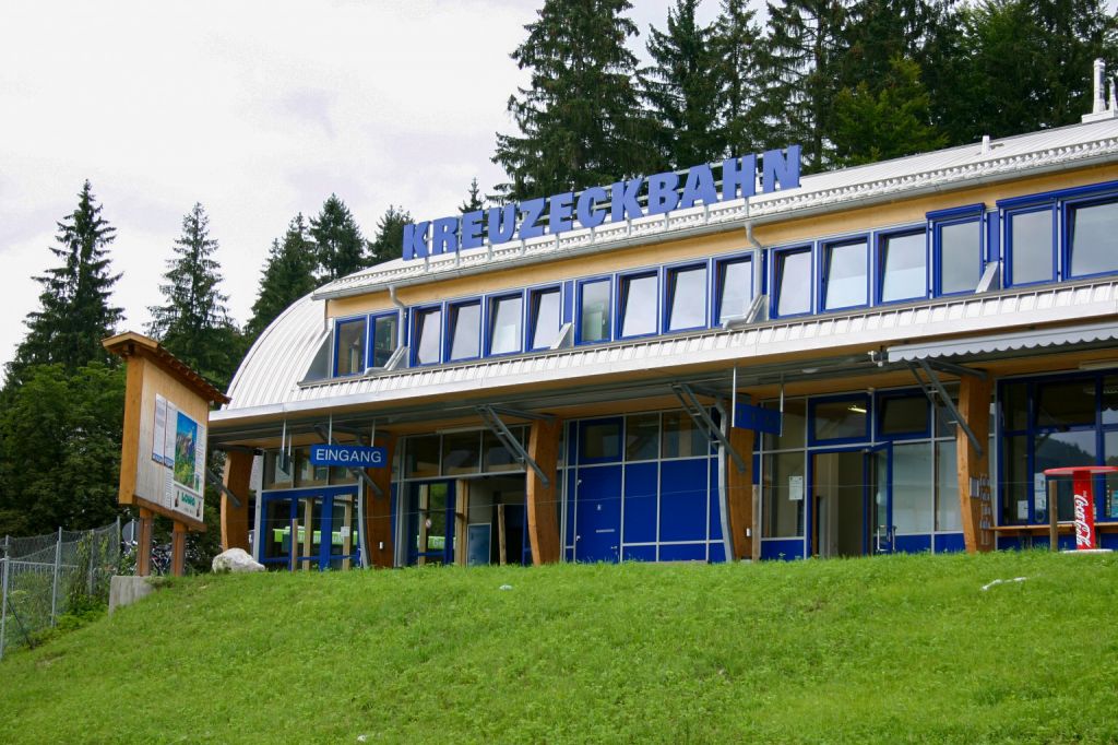 Kreuzeckbahn Garmisch-Partenkirchen - Talstation der Kreuzeckbahn - © alpintreff.de / christian Schön