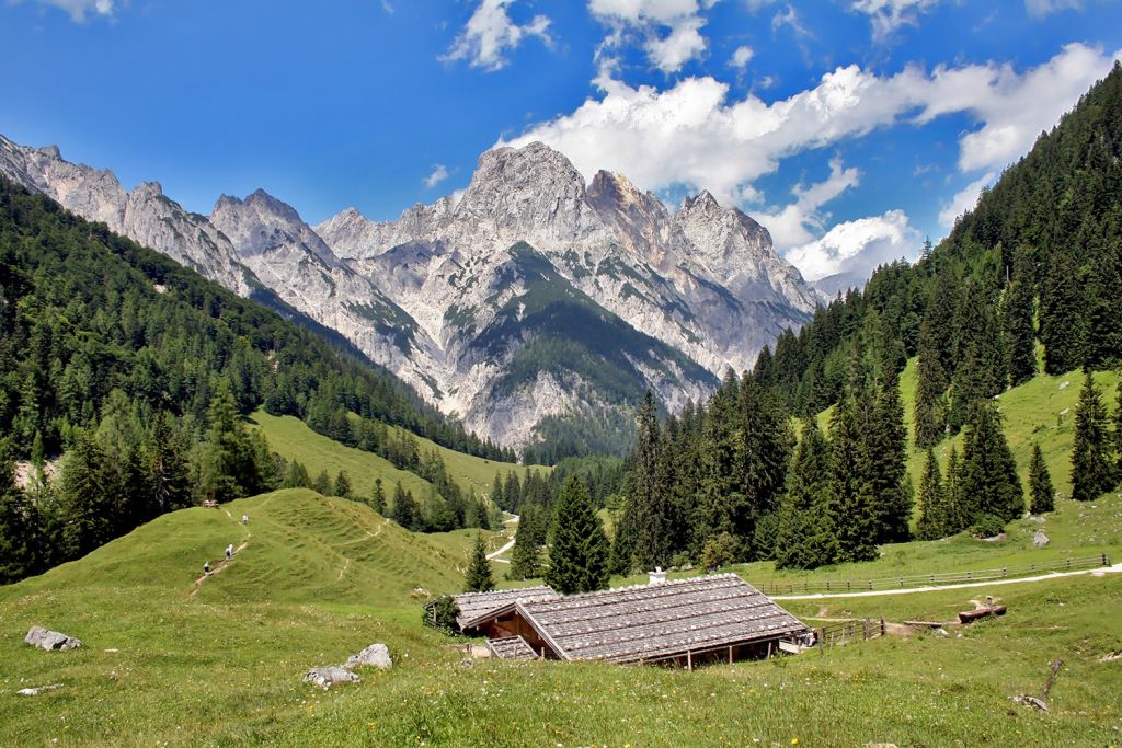 Nationalpark Berchtesgaden - Alpines Gelände und heimische Wiesen mit artenreicher Flora und Fauna. - © Nationalpark Berchtesgaden