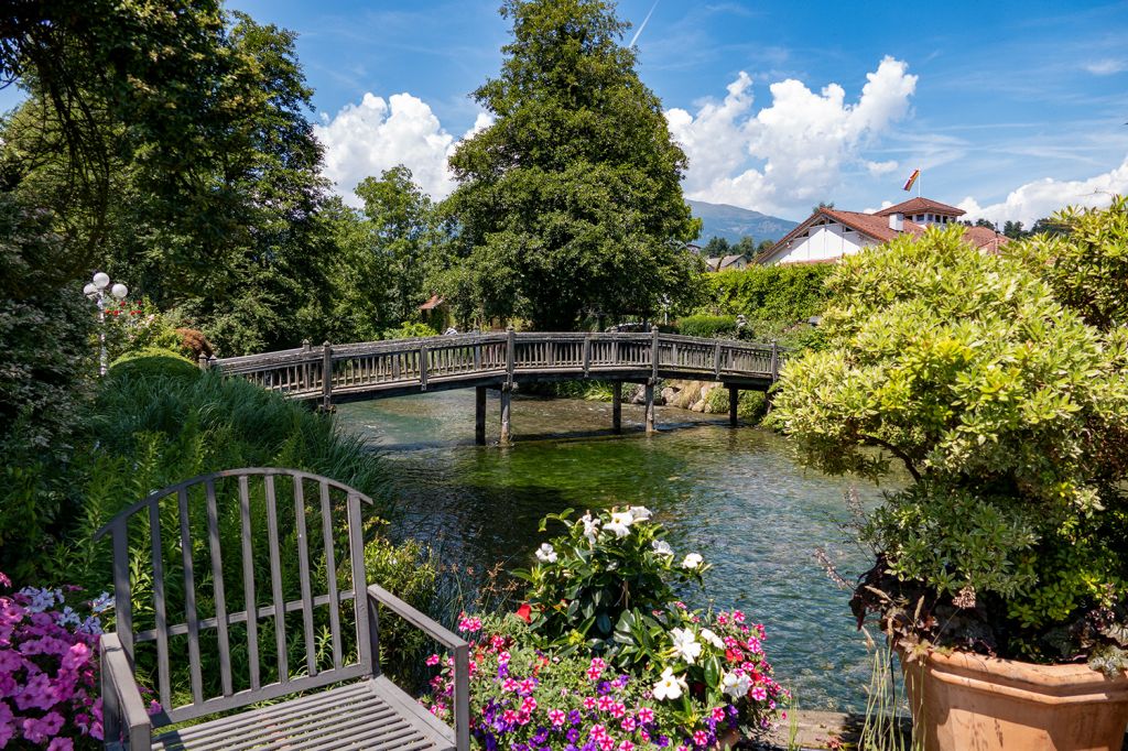 Millstätter See - Am Seebach gibt es einen wunderschönen kleinen Park. - © alpintreff.de / christian Schön