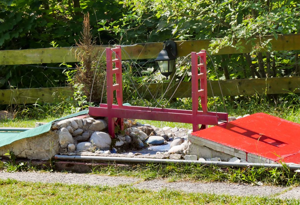 Minigolfanlage Bad Faulenbach - Füssen - Eine wunderschöne Anlage mit liebevoller Gestaltung. Das lassen wir so stehen. - © alpintreff.de / christian Schön