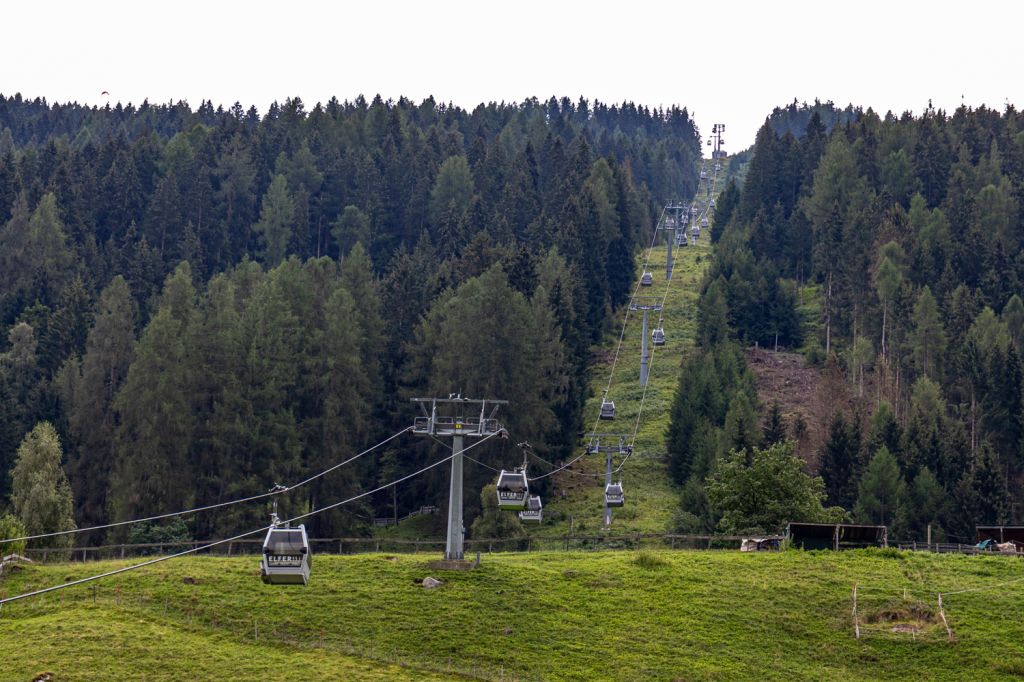 Panoramabahn Elfer - Neustift im Stubaital - Bilder - Die Streckenlänge der 2004 gebauten Bahn beträgt 1.780 Meter.  - © alpintreff.de - Christian Schön