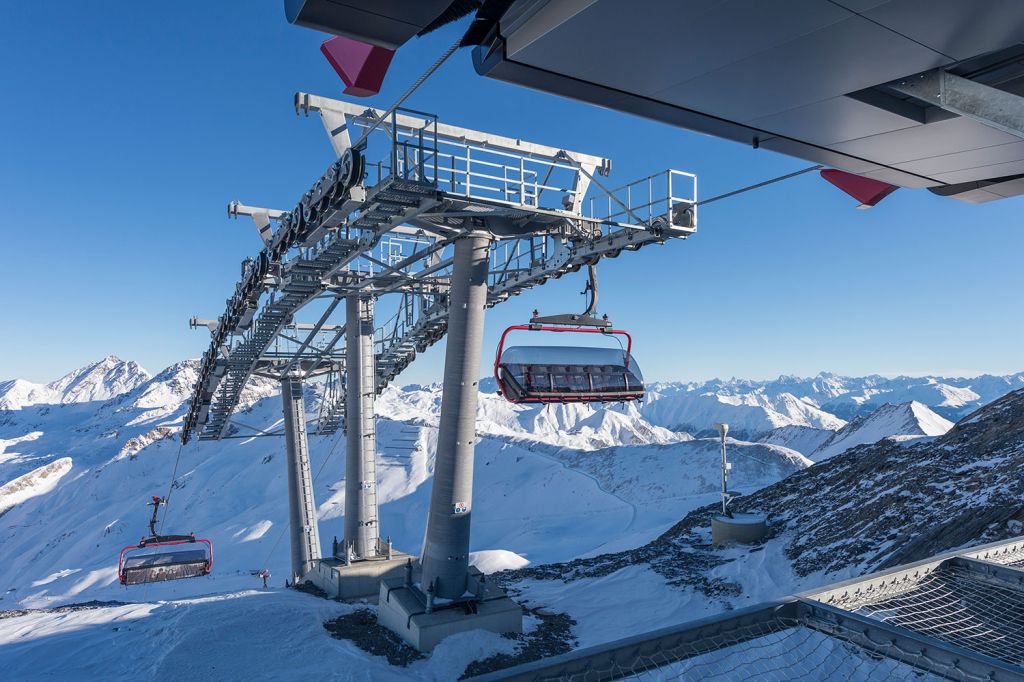 Palinkopfbahn in Ischgl - Sitzheizung, Bubbles - Die Bahn verfügt natürlch über Bubbles und Sitzheizung. Zusätzlich aber auch über komfortable Einzelsitze. - © TVB Paznaun - Ischgl