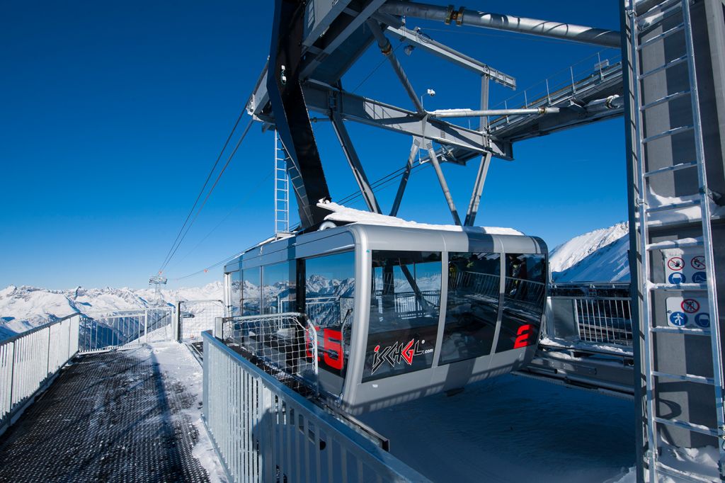 Piz Val Gronda Bahn - Piz Val Grond Bahn in Ischgl - Bergstation - © Bild: TVB Paznaun - Ischgl