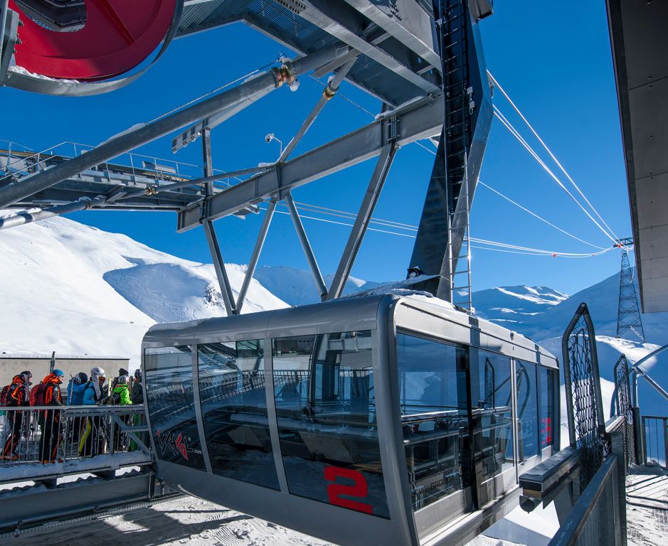 Piz Val Gronda Bahn - Piz Val Grond Bahn in Ischgl - Talstation - © Bild: TVB Paznaun - Ischgl