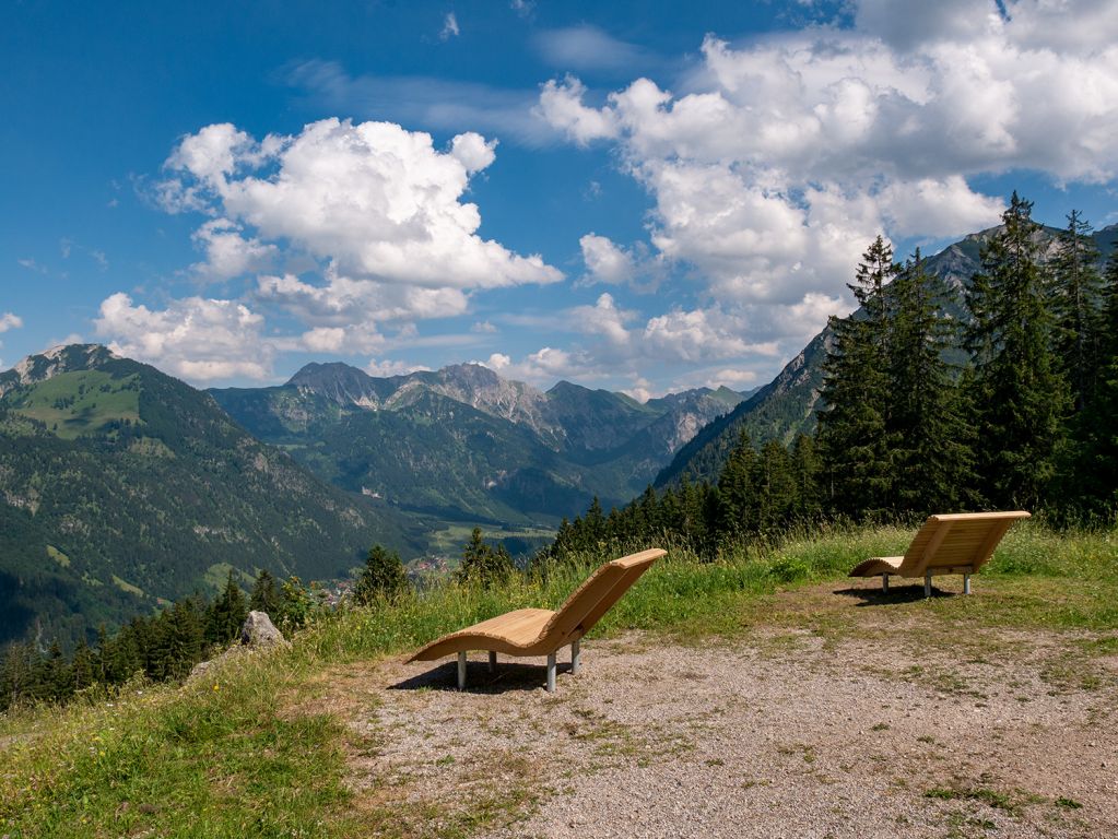 Hornbahn Bad Hindelang - Relax or Bike! Auf dem Hindelanger Horn kann man mal tief durchatmen. - © alpintreff.de / christian Schön