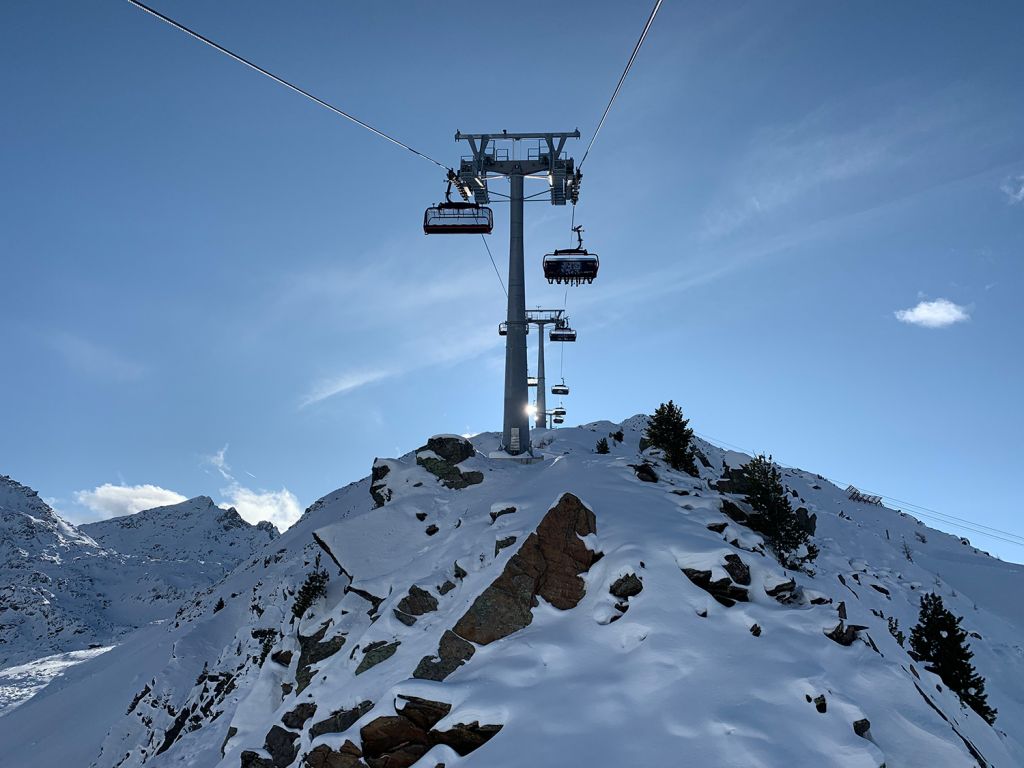 Die neue Velilleckbahn in Ischgl - Strecke - © TVB Paznaun - Ischgl