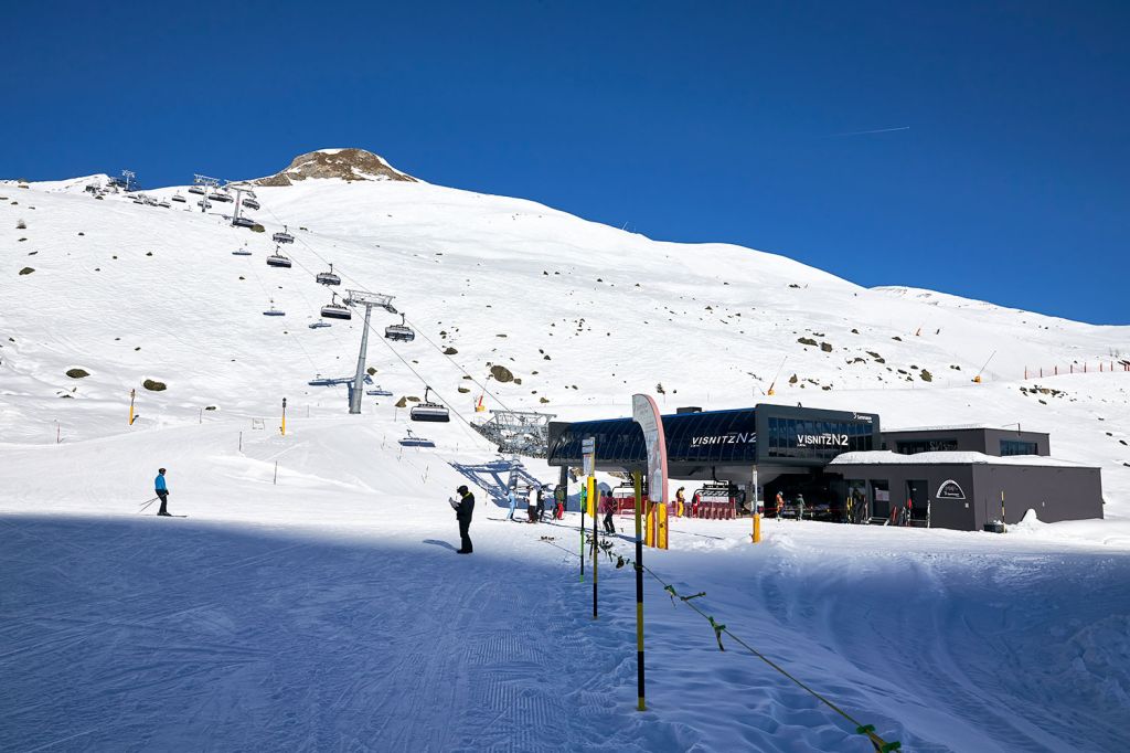 Visnitzbahn - N2 - Ischgl - Samnaun - Etwa 10,5 Mio Euro hat das Bauprojekt gekostet. 1,2 km ist die Bahn lang und überwindet 372 Meter Höhe. - © TVB Paznaun - Ischgl