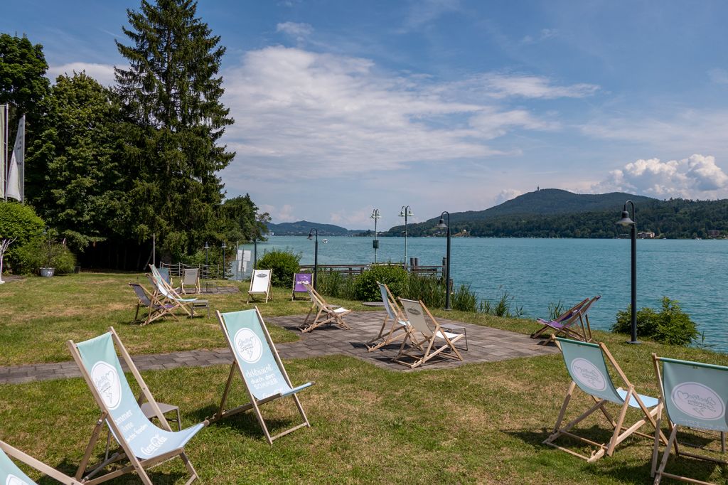 Der Wörthersee - Einen Stop wert: Das Schaukraftwerk Forstsee. Kurz vor Velden. - © alpintreff.de / christian Schön Der Wörthersee - Einen Stop wert: Das Schaukraftwerk Forstsee. Kurz vor Velden. - © alpintreff.de / christian Schön