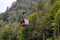 Im Winter ist die Feuerkogel-Seilbahn die einzige Zubringerbahn ins Skigebiet Feuerkogel. • © alpintreff.de - Christian Schön