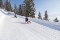 Hexen-Rodelbahn - Fiss in der Region Serfaus-Fiss-Ladis - Die Hexen-Rodelbahn befindet sich in Fiss in Tirol. Du kannst bequem mit der Schönjochbahn bis zur Mittelstation fahren. • © Serfaus-Fiss-Ladis Marketing GmbH, Andreas Kirschner