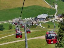 Hexenwasser - Aussicht von der Gondelbahn Hohe Salve zurück auf das Hexenwasser. • © alpintreff.de - Christian Schön