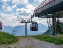 Hahnenkammbahn Reutte - Die Bergstation der (neuen) Hahnenkammbahn in Reutte. • © alpintreff.de - Christian Schön